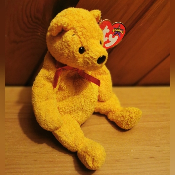 Ty Beanie Babies Poopsie The Bear - Picture 3 of 5
